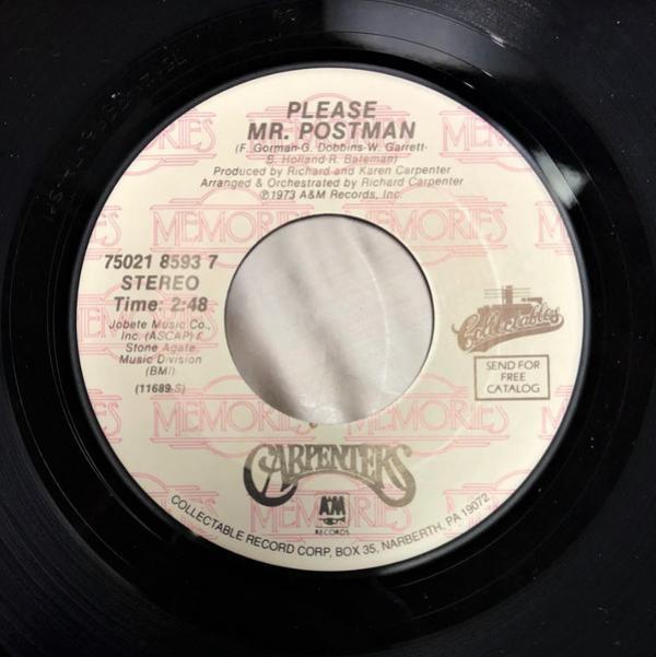 Carpenters - Please Mr. Postman / Solitaire