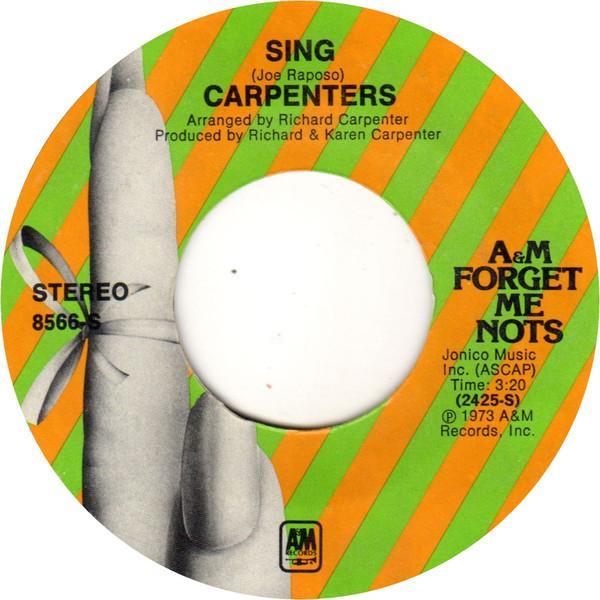 Carpenters - Sing / Yesterday Once More