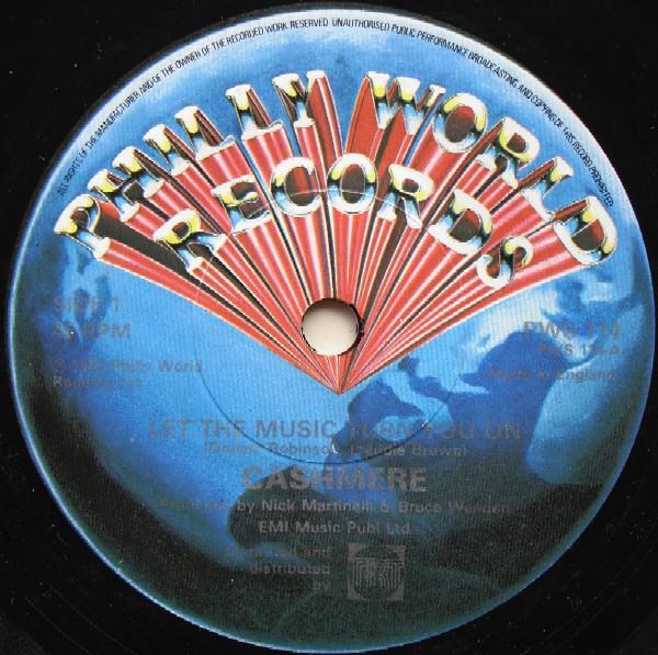 Cashmere (2) - Let The Music Turn You On