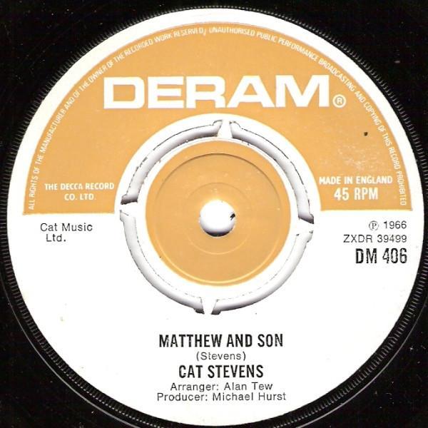 Cat Stevens - Matthew And Son / I Love My Dog