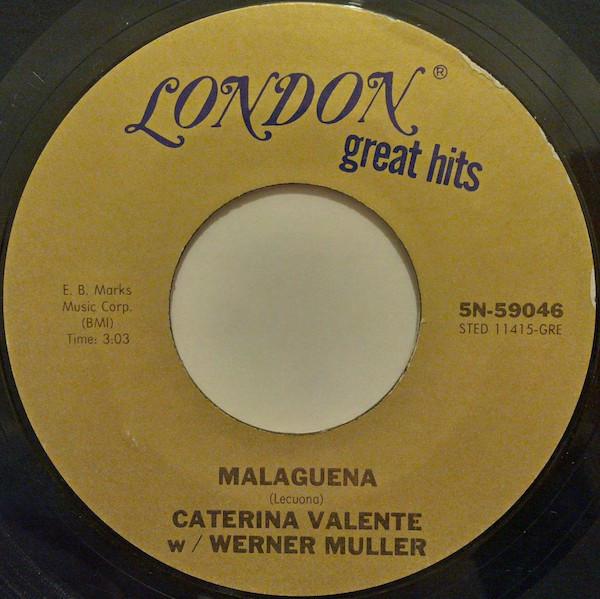 Caterina Valente, Werner Müller - Malaguena / Breeze And I