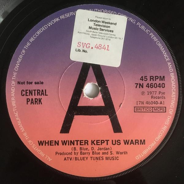 Central Park (12) - When Winter Kept Us Warm