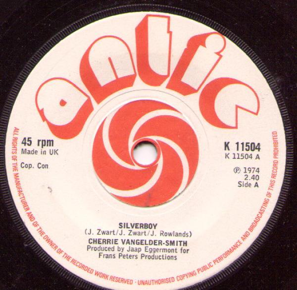Cherry Vangelder-Smith - Silverboy