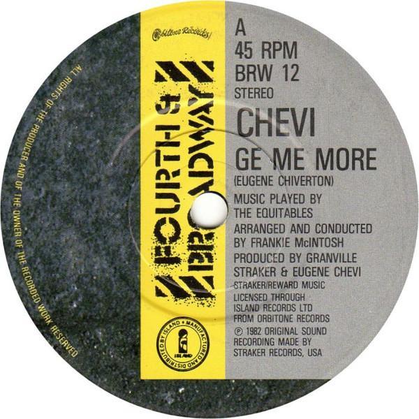 Chevi - Ge Me More