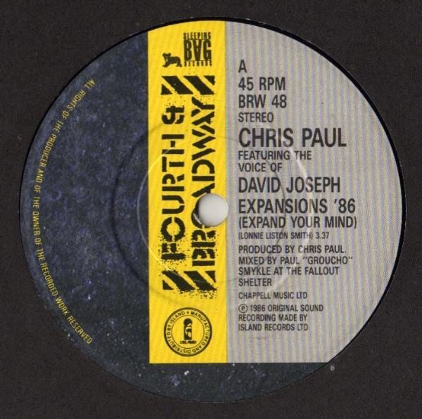 Chris Paul, David Joseph - Expansions '86 (Expand Your Mind)
