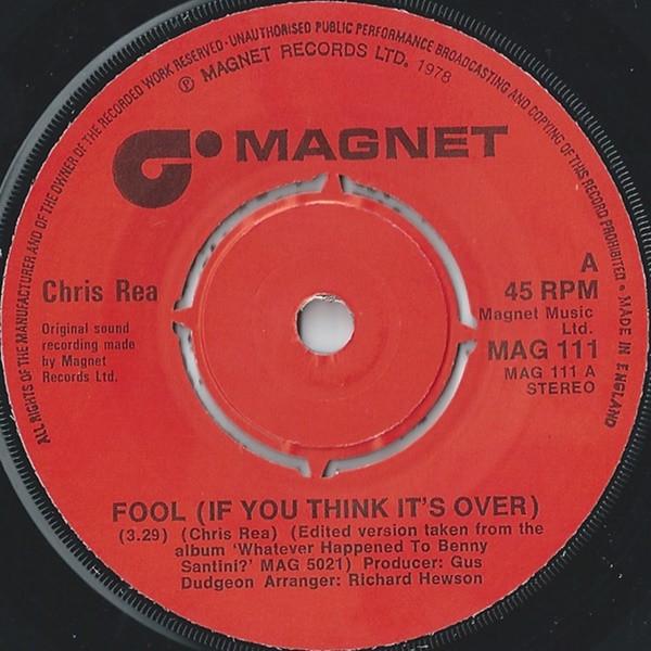 Chris Rea - Fool (If You Think It's Over)