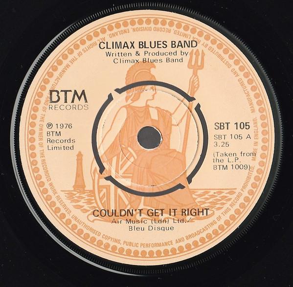 Climax Blues Band - Couldn't Get It Right