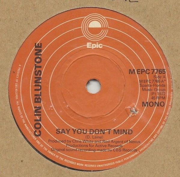 Colin Blunstone - Say You Don't Mind