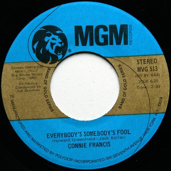 Connie Francis - Everybody's Somebody's Fool