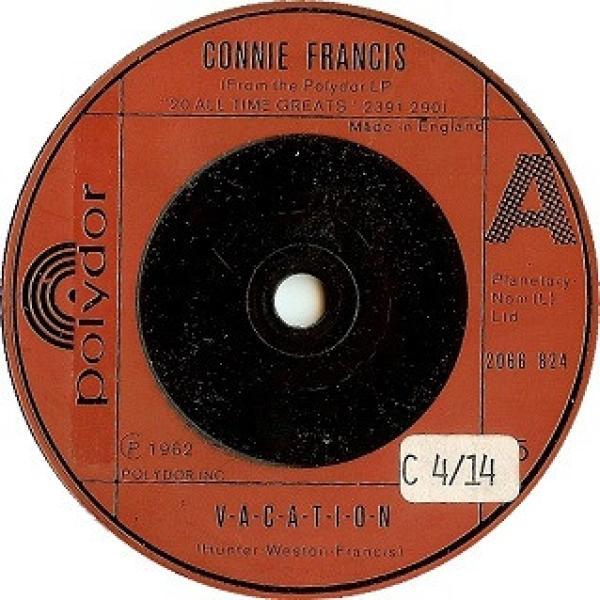 Connie Francis - V-A-C-A-T-I-O-N