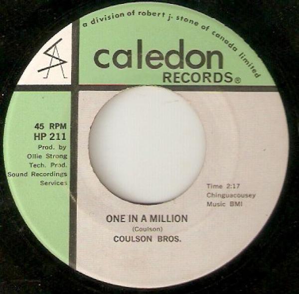 Coulson Bros - One In A Million / It Ain't Me Babe