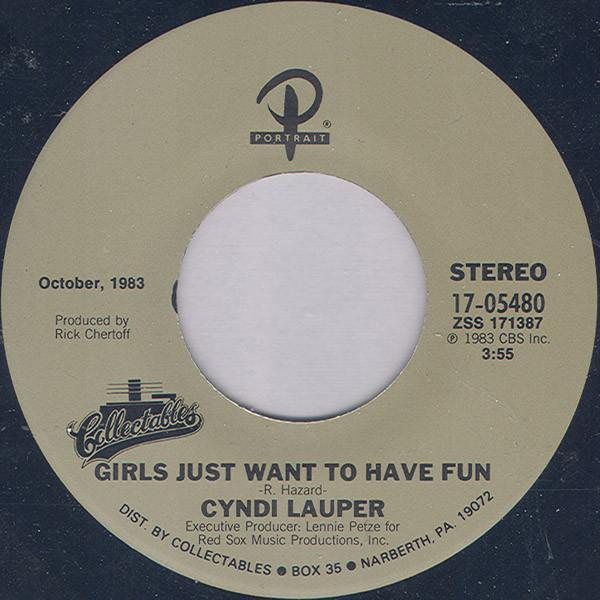Cyndi Lauper - Girls Just Want To Have Fun / Time After Time