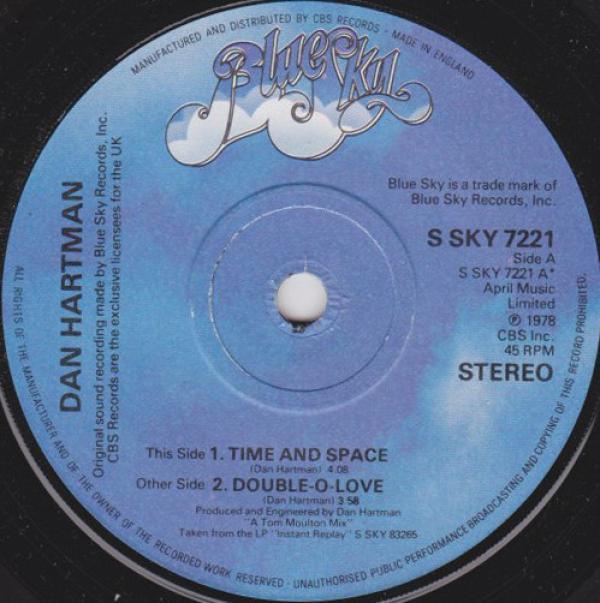 Dan Hartman - Time And Space