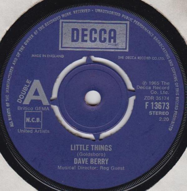 Dave Berry - Little Things / Heartbeat