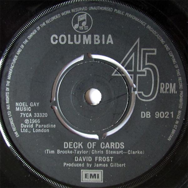 David Frost - Deck Of Cards/Zookeeper