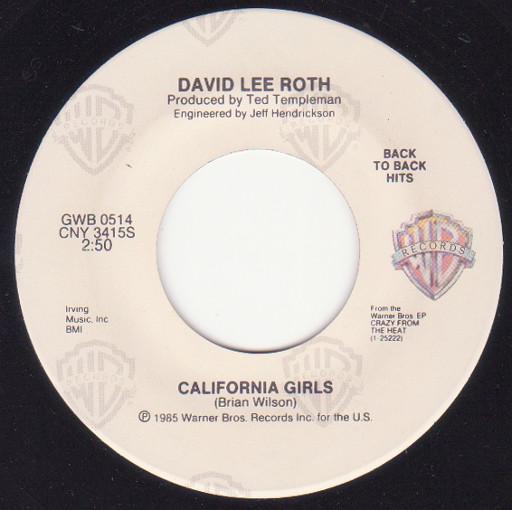 David Lee Roth - California Girls / Just A Gigolo