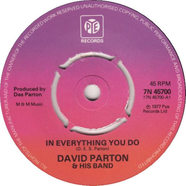 David Parton - In Everything You Do