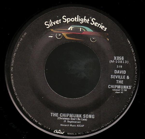 David Seville, The Chipmunks - The Chipmunk Song / Ragtime Cowboy Joe