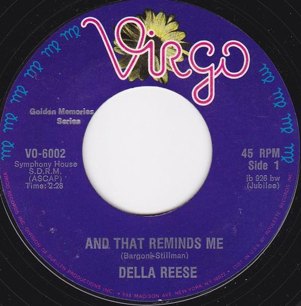 Della Reese - And That Reminds Me