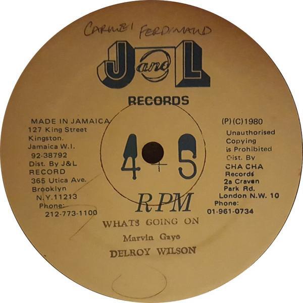 Delroy Wilson - Whats Going On / Love To See You Smile