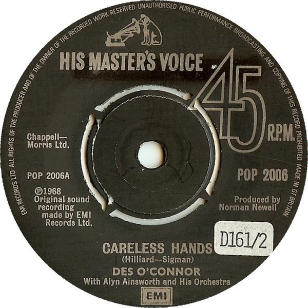 Des O'Connor - Careless Hands