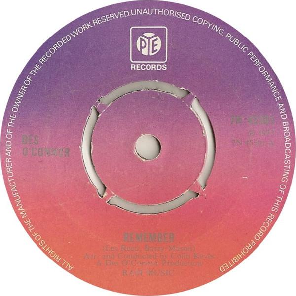 Des O'Connor - Remember