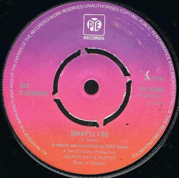 Des O'Connor - What'll I Do