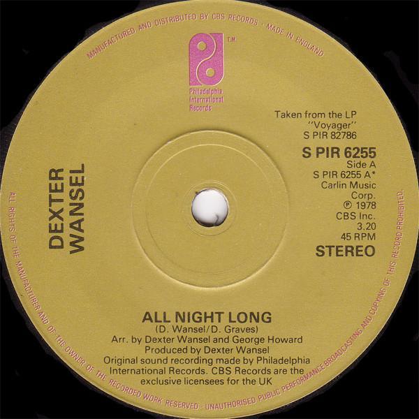 Dexter Wansel - All Night Long