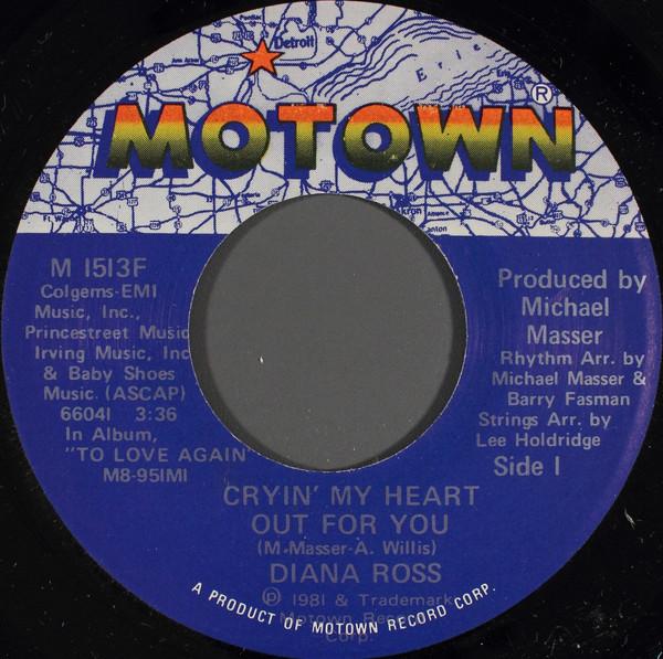 Diana Ross - Cryin' My Heart Out For You / To Love Again