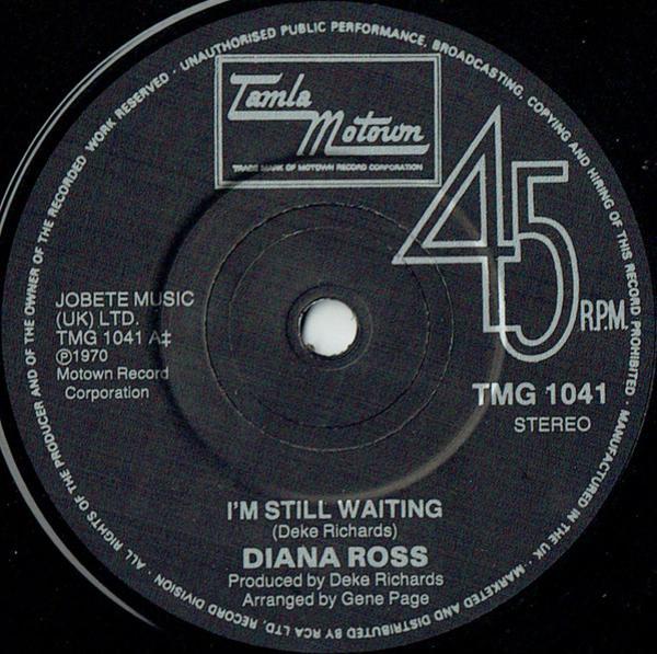 Diana Ross - I'm Still Waiting / Touch Me In The Morning