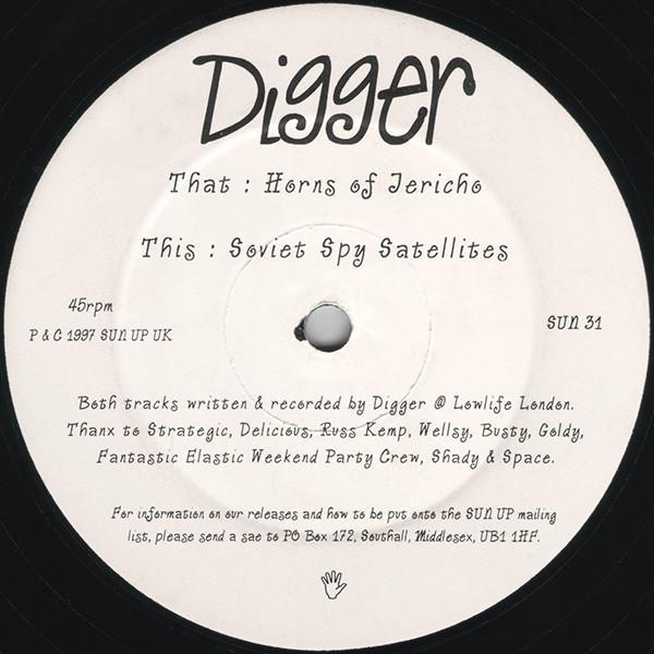 Digger - Horns Of Jericho / Soviet Spy Satellites