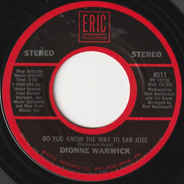 Dionne Warwick - Do You Know The Way To San Jose
