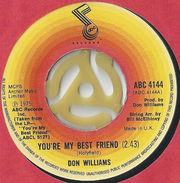 Don Williams (2) - You're My Best Friend