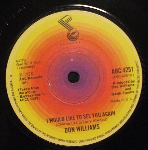 Don Williams  - I Would Like To See You Again