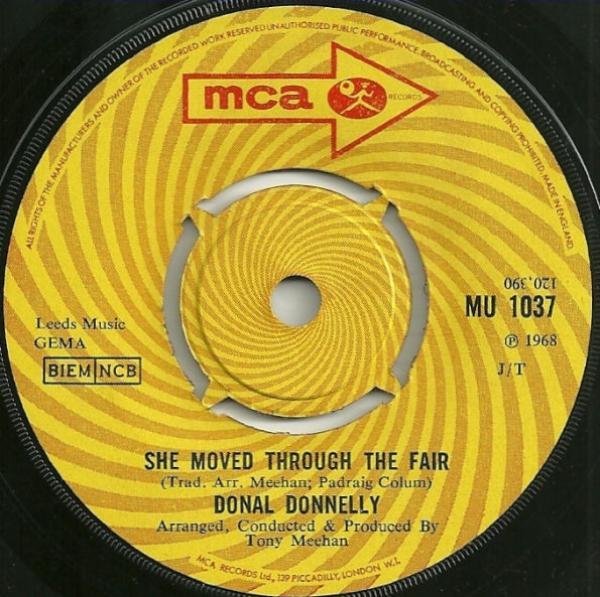 Donal Donnelly - She Moved Through The Fair / White, Orange And Green