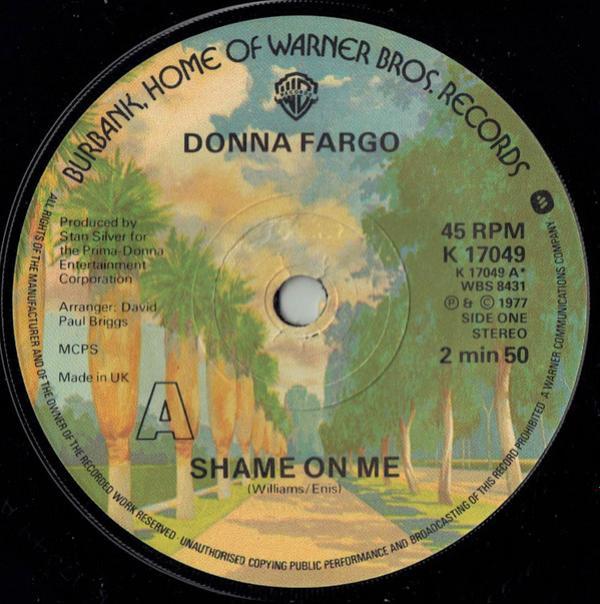 Donna Fargo - Shame On Me