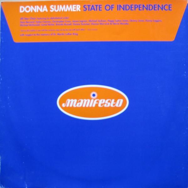 Donna Summer - State Of Independence