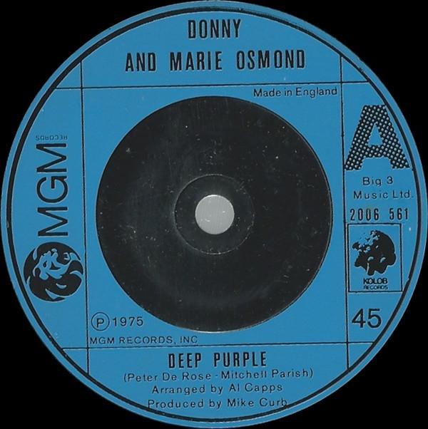 Donny & Marie Osmond - Deep Purple