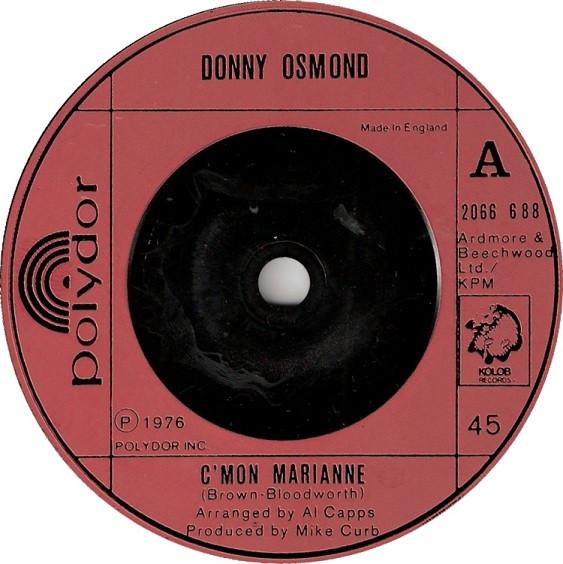 Donny Osmond - C'Mon Marianne