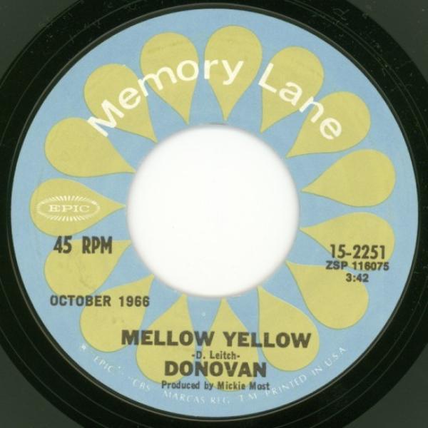 Donovan - Mellow Yellow / Sunshine Superman