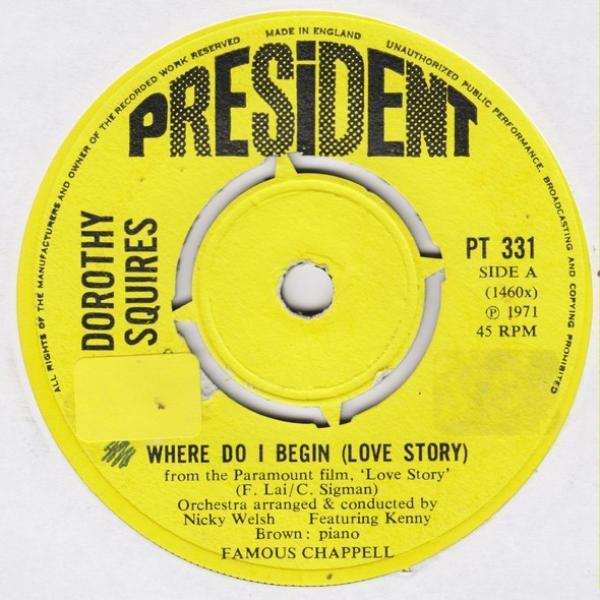 Dorothy Squires - Where Do I Begin (Love Story)