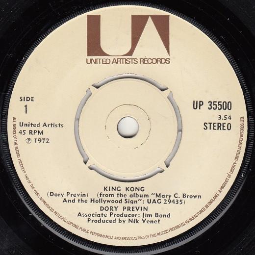 Dory Previn - King Kong / When A Man Wants A Woman