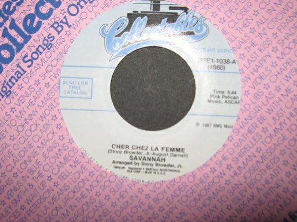 Dr. Buzzard's Original Savannah Band - Cher Chez La Femme / I'll Play The Fool