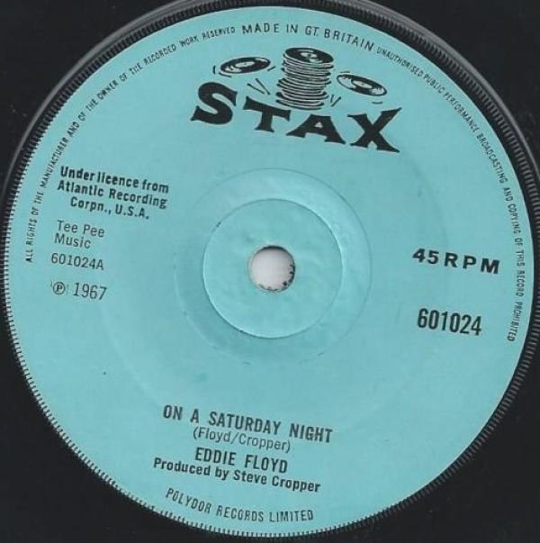 Eddie Floyd - On A Saturday Night