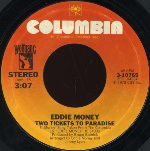 Eddie Money - Two Tickets To Paradise