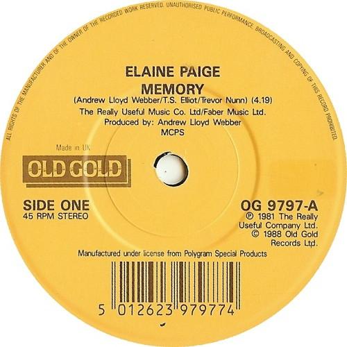 Elaine Paige, Marti Webb - Memory / Take That Look Of Your Face