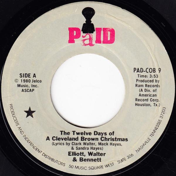Elliott, Walter & Bennett - The Twelve Days Of A Cleveland Brown Christmas