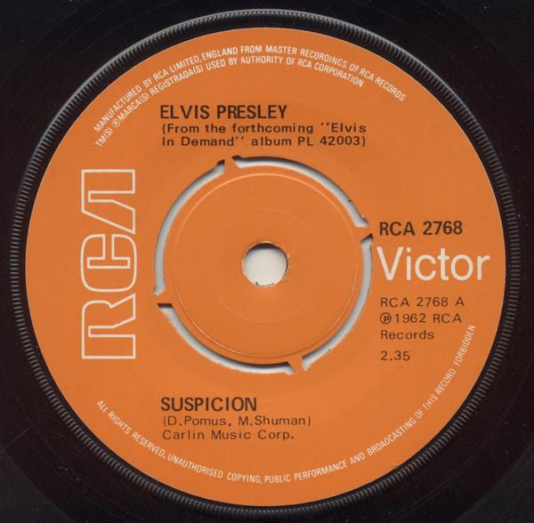 Elvis Presley - Suspicion
