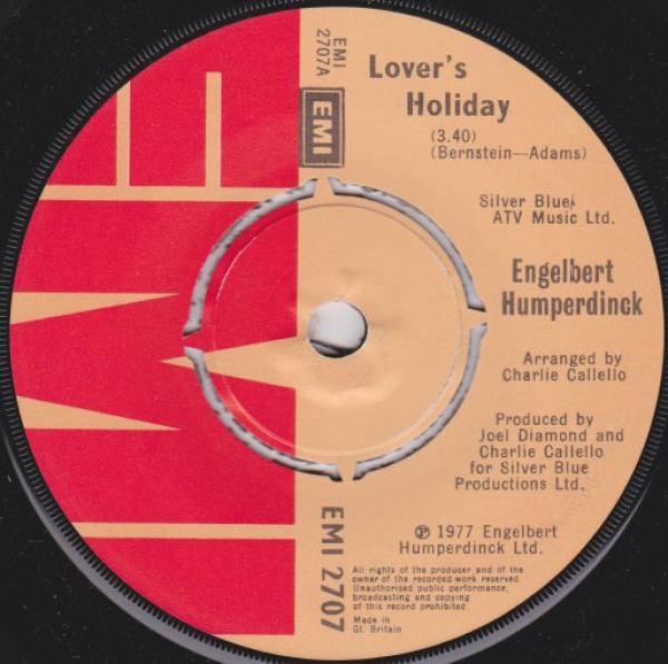 Engelbert Humperdinck - Lover's Holiday