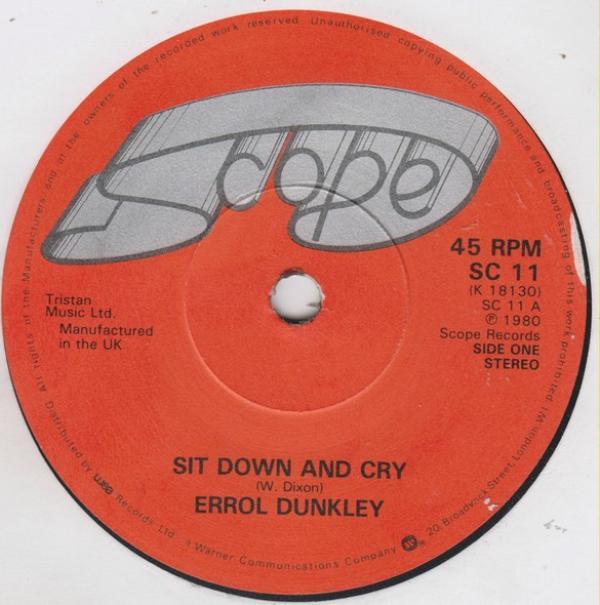 Errol Dunkley - Sit Down And Cry